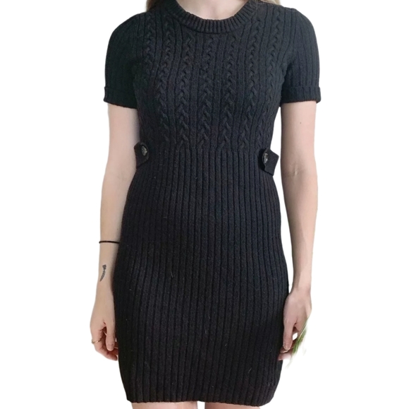 Banana Republic Dresses & Skirts - Banana Republic luxury cashmere blend Black dress